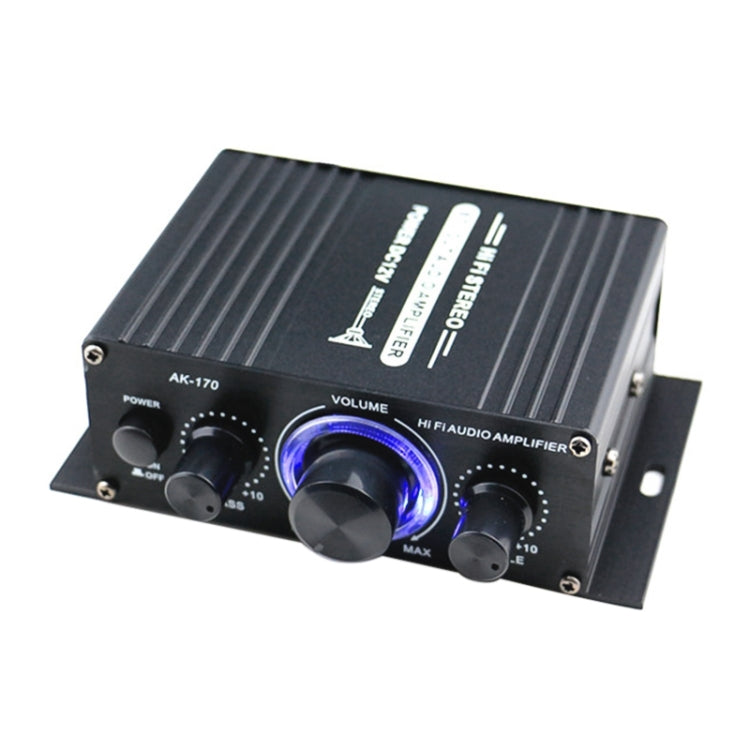AK170 Mini amplificatore HIFI per auto Audio DC 12V, AK170
