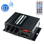 AK370 Amplificatore audio HIFI Bluetooth per uso domestico/auto da 12 V con telecomando, AK370