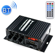 AK370 Amplificatore audio HIFI Bluetooth per uso domestico/auto da 12 V con telecomando, AK370