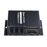 AK370 Amplificatore audio HIFI Bluetooth per uso domestico/auto da 12 V con telecomando, AK370