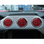 Adesivo decorativo in fibra di carbonio per Ford Mustang