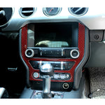 Adesivo decorativo in fibra di carbonio per Ford Mustang