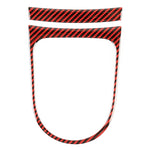 Adesivo decorativo per telaio ingranaggi in fibra di carbonio per auto 2 in 1 per Ford Mustang, Gear Frame