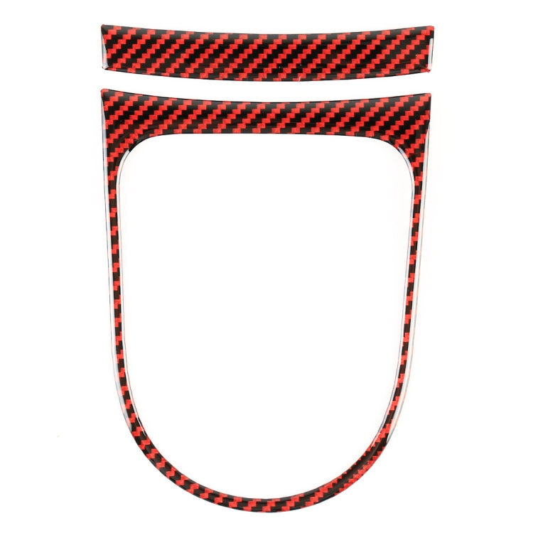 Adesivo decorativo per telaio ingranaggi in fibra di carbonio per auto 2 in 1 per Ford Mustang, Gear Frame