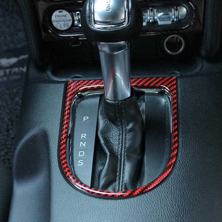 Adesivo decorativo per telaio ingranaggi in fibra di carbonio per auto 2 in 1 per Ford Mustang, Gear Frame