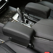 Tappetino per bracciolo per auto con cuscino per scatola per bracciolo avvolto in pelle PU universale per auto con scatola di immagazzinaggio, 1pc(Black), 1pc (Black Red), 1pc(Black White), 1pc(Grey), 1pc(Beige), 1pc(Brown)