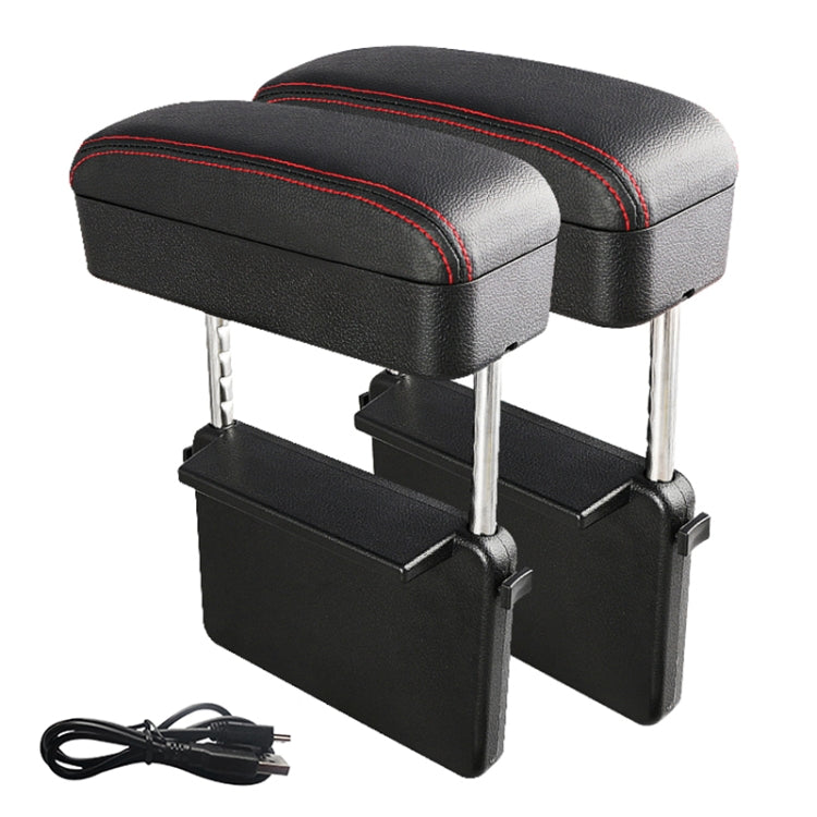 Caricatore wireless Qi universale per auto con cuscino bracciolo