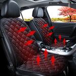 Copricuscino riscaldante per sedile auto 12V doppio sedile