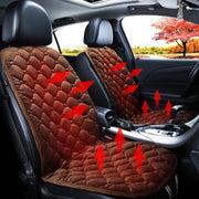 Copricuscino riscaldatore per sedile anteriore per auto 12V Copri scaldabagno invernale riscaldato caldo, doppio sedile, 12V Double Seat (Black), 21V Double Seat (Coffee), 12V Double Seat (Beige), 12V Double Seat (Red)