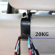 Gancio in PP per sedile posteriore auto 2 pezzi, Car Back Seat Hook
