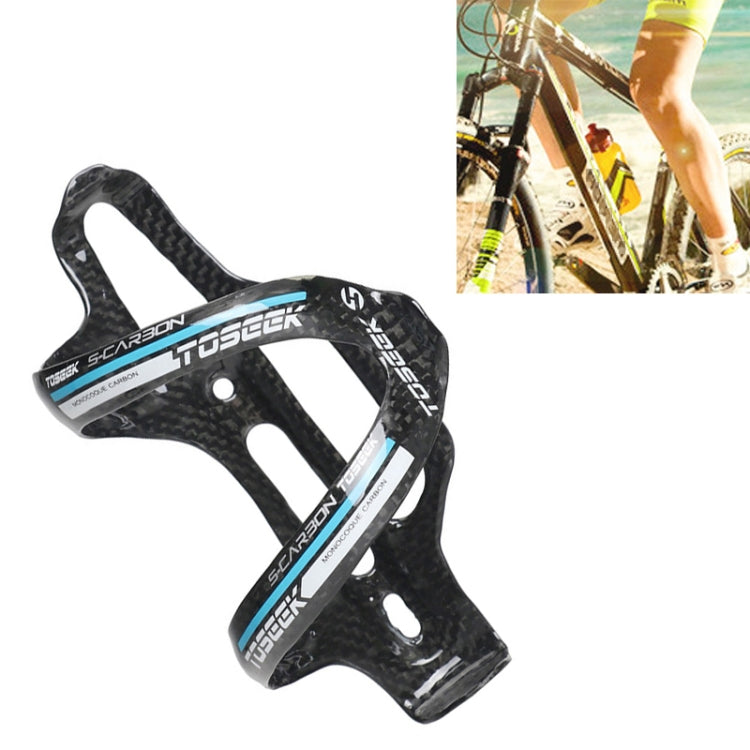 Portaborraccia per bicicletta da strada TOSEEK lucido interamente in fibra di carbonio, Gloss (Yellow), Gloss (Green), Gloss (Grey), Gloss (Blue), Gloss (Red)