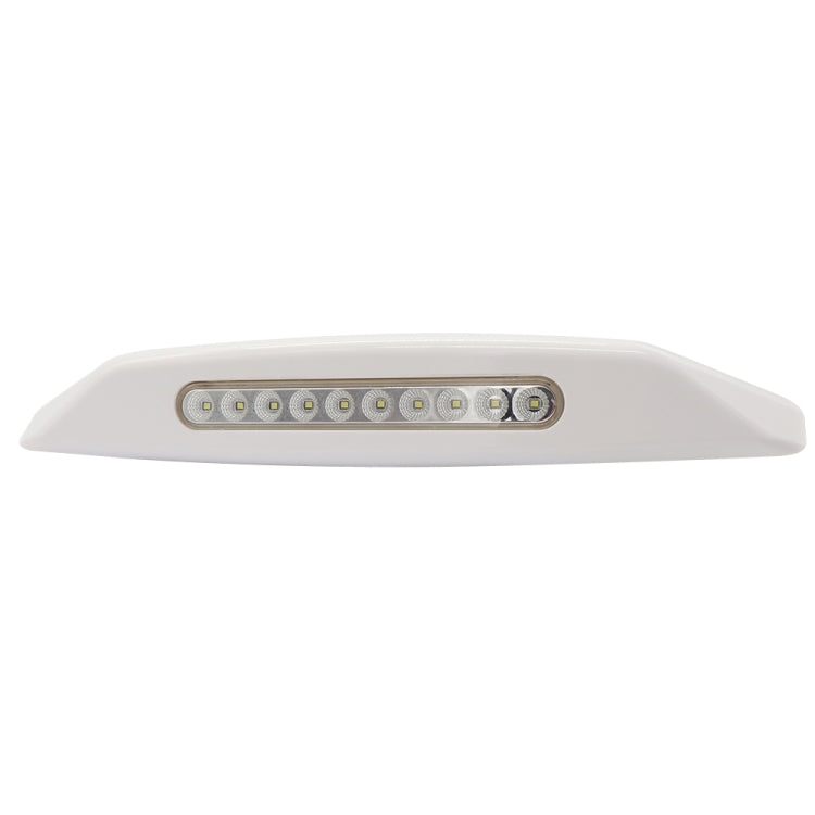 DC 12V 3W 6000K Marine Boat Caravan RV Faretti LED impermeabili Lampada da soffitto a cupola per scale, White Shell