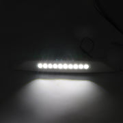 DC 12V 3W 6000K Marine Boat Caravan RV Faretti LED impermeabili Lampada da soffitto a cupola per scale, White Shell
