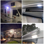 Faretto LED 12V 3W 6000K impermeabile per barche e camper