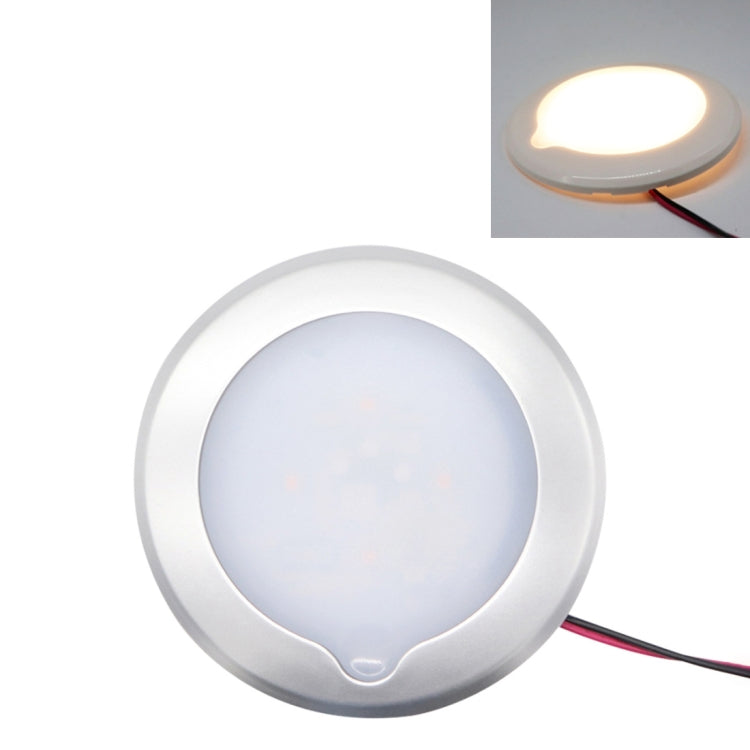 Lampada da soffitto a cupola LED DC 9-30V 4.5W 3000-3300K IP67 Marine RV dimmerabile 150mm, con touch control, 150mm LED Dome Light, 150mm LED Dome Light(White Light)