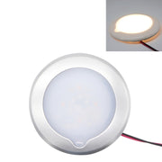 Lampada da soffitto a cupola LED DC 9-30V 4.5W 3000-3300K IP67 Marine RV dimmerabile 150mm, con touch control, 150mm LED Dome Light, 150mm LED Dome Light(White Light)