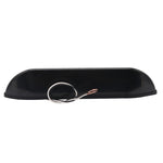 DC 12V 2.6W 6000K IP67 Marine RV Lampada da soffitto impermeabile per scale a LED per scale, copertura nera e base in gomma, Black Shell and Rubber Base