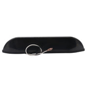 DC 12V 2.6W 6000K IP67 Marine RV Lampada da soffitto impermeabile per scale a LED per scale, copertura nera e base in gomma, Black Shell and Rubber Base