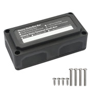 Barra collettrice di design per moduli per carichi pesanti DC 48V 100A max 4 M6 / 12 M4 Terminal Stud Barra collettrice per auto / camper / barca, 100A