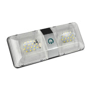 D4376D DC11-18V 6W 6000-6500K IP50 48LED SMD-5050 Lampada da soffitto a LED dimmerabile per camper marino, con controllo touch, D4376D