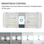 D4376D DC11-18V 6W 6000-6500K IP50 48LED SMD-5050 Lampada da soffitto a LED dimmerabile per camper marino, con controllo touch, D4376D