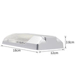 Lampada LED dimmerabile 18cm per camper e barca