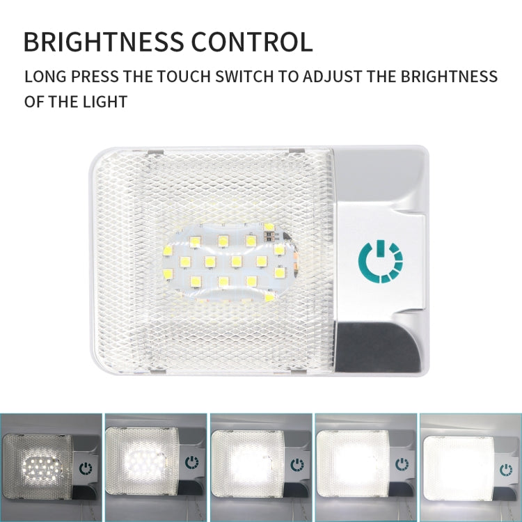Lampada LED dimmerabile 18cm per camper e barca