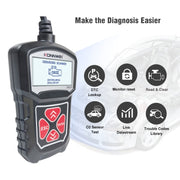 KONNWEI KW309 V309 V310 MS309 Lettore di codice OBD2 Strumento diagnostico scanner, KW309