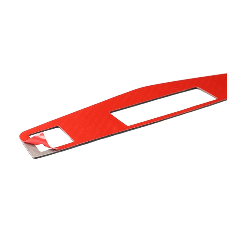Adesivo decorativo per pannello console centrale in fibra di carbonio per auto per Mercedes-Benz W204 Classe C 2007-2010, Center Console Panel