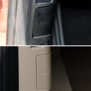 Copertura per spina diagnostica auto Pannello decorativo per pannello OBD 51437147538 per BMW E90 2005-2012, For BMW E90 2005-2012 (Black), For BMW E90 2005-2012 (Beige)
