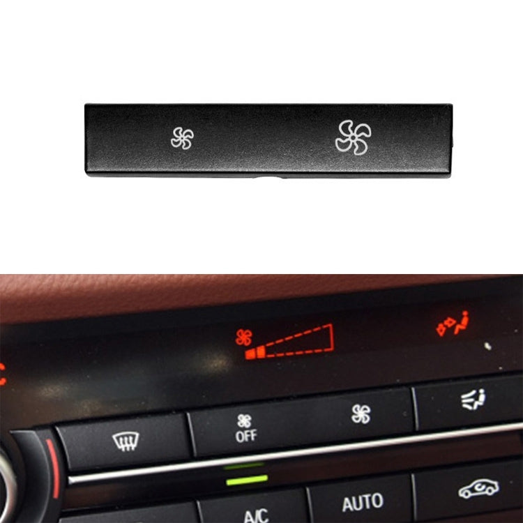 Interruttore energia eolica per auto Pulsante volume aria condizionata per BMW Serie 5 2011-2017 / Serie 7 2009-2015, volume d'aria standard, Standard Air Volume