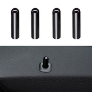 4 pezzi di maniglia per porta del bullone della porta della copertura di sblocco dell'auto per BMW X1 / X6