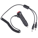 Spina per interruttore accendisigari da auto 12-24V al cavo di alimentazione a molla per caricabatterie DC5.5x2.1mm, Switch Plug