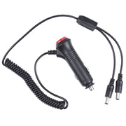 Spina per interruttore accendisigari da auto 12-24V al cavo di alimentazione a molla per caricabatterie DC5.5x2.1mm, Switch Plug