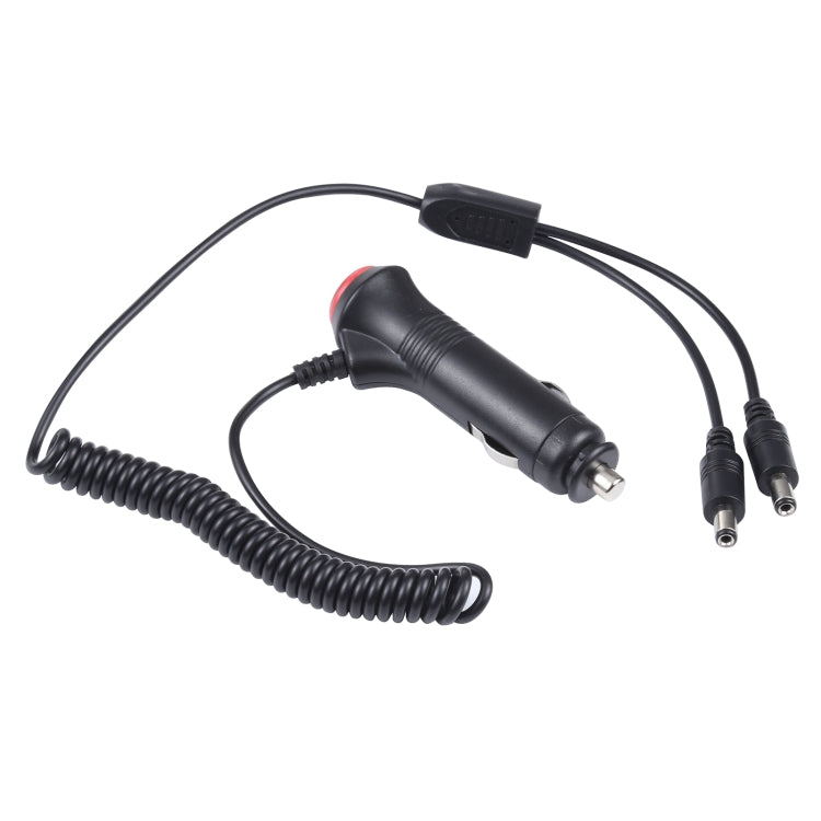 Spina per interruttore accendisigari da auto 12-24V al cavo di alimentazione a molla per caricabatterie DC5.5x2.1mm, Switch Plug