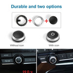 Pulsante interruttore autoradio Manopola volume lettore CD 64119350272 per BMW F10, For BMW F10
