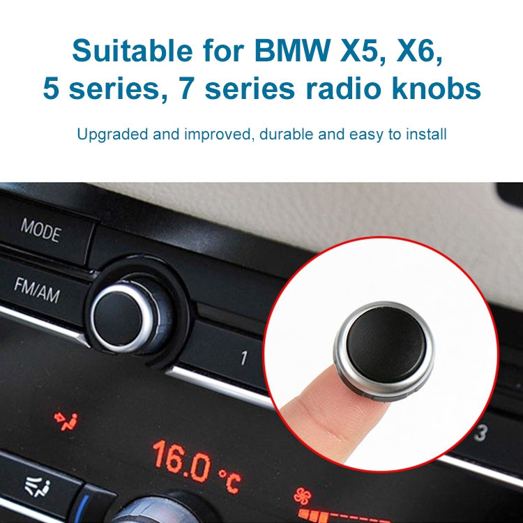 Pulsante interruttore autoradio Manopola volume lettore CD 64119350272 per BMW F10, For BMW F10