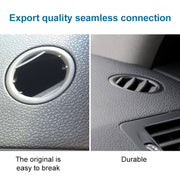 Cruscotto lato destro dell'auto, piccola presa d'aria circolare, presa d'aria condizionata per Mercedes-Benz Classe C W204, Right Side for W204 (Black), Right Side for W204 (Brown)