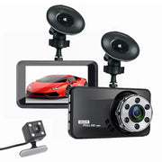 T638+ DVR per auto USB nascosto registratore di guida a doppia lente Monitor video per retromarcia HD, T638+