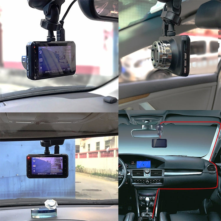 T638 DVR per auto USB registratore di guida nascosto Monitor video per retromarcia per visione notturna HD, T638