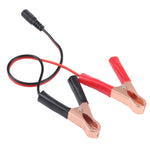 Cavo di collegamento per ricarica con clip a coccodrillo con interfaccia DC 5.5x2.1 per auto, DC 5.5x2.1 Interface