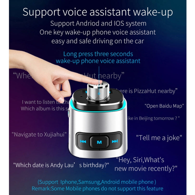 Lampada Bluetooth 5.0 multifunzione per auto BC42