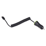 Caricabatteria da auto Mini USB da 17 W 3,4 A con cavo a molla USB-C/Type-C, USB-C / Type-C