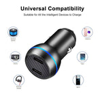 Caricatore auto doppia porta USB-C 40W ricarica rapida