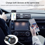 Caricatore auto doppia porta USB-C 40W ricarica rapida