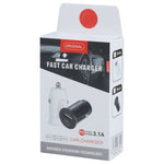 TE-339PD 3.1A PD USB-C / Type-C + interfaccia USB Mini caricabatteria da auto a ricarica rapida