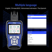 Tester batteria scanner OBD 2 in1 per motociclette JDiag M100, versione semplificata, JDiag M100 Simplified Version