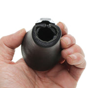 Pomello della leva del cambio argento opaco a 5 velocità per auto per BMW, 5-speed Matte Silver