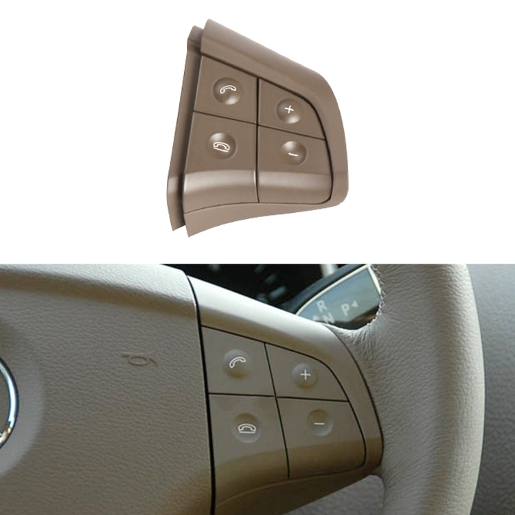 Pannello pulsanti interruttore volante a 4 pulsanti lato destro per auto 1648200110 per Mercedes-Benz W164, guida a sinistra, Right Side 4-button (Black), Right Side 4-button (Coffee), Right Side 4-button (Grey)