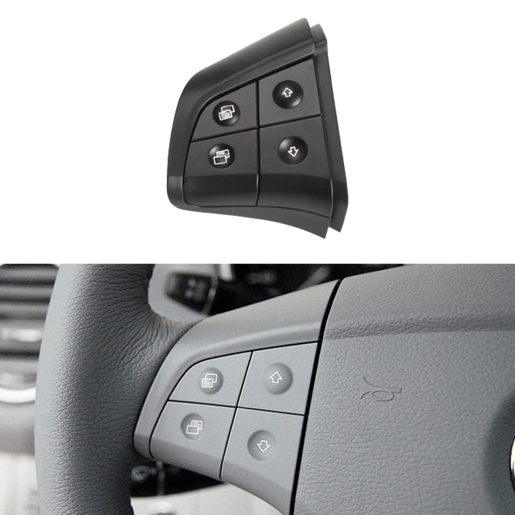 Pannello pulsanti interruttore volante a 4 pulsanti lato sinistro per auto 1648200010 per Mercedes-Benz W164, guida a sinistra, Left Side 4-button (Black), Left Side 4-button (Coffee), Left Side 4-button (Grey)